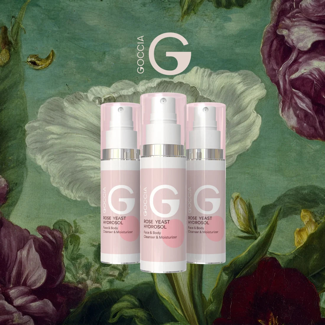 Goccia Cosmetics project artwork and brand logo